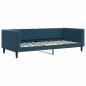 Preview: Tagesbett Blau 90x200 cm Samt