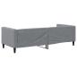 Preview: Tagesbett Hellgrau 80x200 cm Stoff