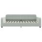 Preview: Tagesbett Hellgrau 80x200 cm Samt