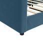 Preview: Tagesbett Blau 100x200 cm Samt