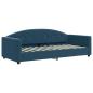 Preview: Tagesbett Blau 90x200 cm Samt