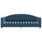 Preview: Tagesbett Blau 90x200 cm Samt