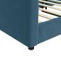 Preview: Tagesbett Blau 90x200 cm Samt