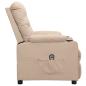 Preview: Relaxsessel Elektrisch Creme Stoff