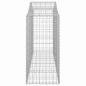 Preview: Gabionen mit Hochbogen 8 Stk. 200x50x100/120cm Verzinktes Eisen