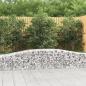 Preview: ARDEBO.de - Gabionen mit Hochbogen 25 Stk. 400x50x40/60cm Verzinktes Eisen
