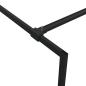 Preview: Duschwand f?r Begehbare Dusche Schwarz 100x195 cm Halbmatt ESG