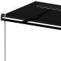 Preview: Markise Automatisch Einziehbar 450x350 cm Anthrazit