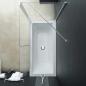 Preview: Badewannenaufsatz 2-fach Faltbar ESG 120x68x130 cm