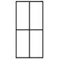 Preview: Duschwand f?r Walk-in Dusche Mattes Sicherheitsglas 140x195 cm