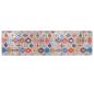 Preview: Teppich Waschbar Mehrfarbig 80x300 cm