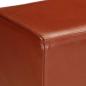 Preview: Bank Turnbock-Design Braun 160 cm Echtleder