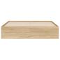 Preview: Bettgestell mit Schubladen Sonoma-Eiche 150x200cm Holzwerkstoff