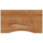 Preview: Schreibtischplatte 100x50x2,5 cm Rechteckig Massivholz Akazie