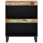 Preview: Beistelltisch 60x33x75 cm Altholz Massiv