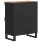 Preview: Beistelltisch 60x33x75 cm Altholz Massiv