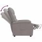 Preview: Relaxsessel Taupe Stoff