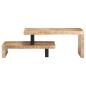 Preview: 2-tlg. Couchtisch-Set Massivholz Mango