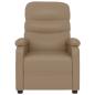 Preview: Relaxsessel Cappuccino-Braun Kunstleder