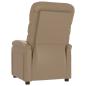 Preview: Relaxsessel Cappuccino-Braun Kunstleder