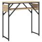 Preview: Konsolentisch mit Ablage Sonoma-Eiche 75x30x75cm Holzwerkstoff