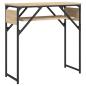 Preview: Konsolentisch mit Ablage Sonoma-Eiche 75x30x75cm Holzwerkstoff