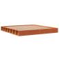 Preview: Massivholzbett ohne Matratze Wachsbraun 180x200 Kiefernholz