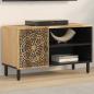 Preview: ARDEBO.de - TV-Schrank 80x31x46 cm Massivholz Mango