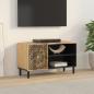 Preview: TV-Schrank 80x31x46 cm Massivholz Mango
