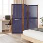 Preview: ARDEBO.de - 3-tlg. Paravent Dunkelblau 210x180 cm