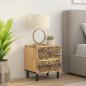 Preview: Nachttisch 40x33x46 cm Massivholz Mango