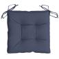 Preview: Stuhlkissen 4 Stk. Marineblau 50x50x7 cm Oxford-Gewebe