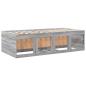 Preview: Tagesbett mit Schubladen ohne Matratze Grau Sonoma 90x200 cm
