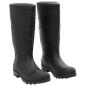 Preview: ARDEBO.de - Gummistiefel Schwarz Größe 43 PVC