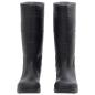 Preview: Gummistiefel Schwarz Größe 43 PVC