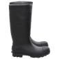 Preview: Gummistiefel Schwarz Größe 43 PVC