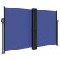 Preview: Seitenmarkise Ausziehbar Blau 140x600 cm