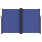 Preview: Seitenmarkise Ausziehbar Blau 160x600 cm
