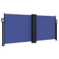 Preview: Seitenmarkise Ausziehbar Blau 100x600 cm