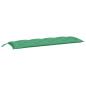 Preview: Gartenbank-Auflagen 2 Stk. Grün 150x50x7 cm Oxford-Gewebe