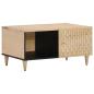 Preview: Couchtisch 80x50x40 cm Massivholz Mango
