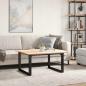 Preview: Couchtischbeine O-Gestell 70x60x43 cm Stahl
