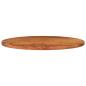 Preview: Tischplatte 100x40x2,5 cm Oval Massivholz Akazie
