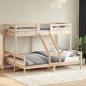 Preview: ARDEBO.de - Etagenbett 80x200/140x200 cm Massivholz Kiefer