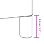Preview: Boxspringbettgestell Cappuccino-Braun 200x200 cm Kunstleder