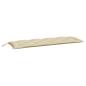 Preview: Gartenbank-Auflagen 2 Stk. Beige 150x50x7 cm Oxford-Gewebe