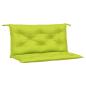 Preview: Gartenbank-Auflagen 2 Stk. Knallgrün 100x50x7 cm Oxford-Gewebe