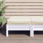 Preview: ARDEBO.de - Palettenkissen Creme 60x60x9,5 cm Oxford-Gewebe