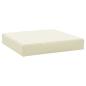 Preview: Palettenkissen Creme 60x60x9,5 cm Oxford-Gewebe