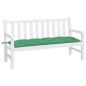 Preview: Gartenbank-Auflage Grün 150x50x7 cm Oxford-Gewebe